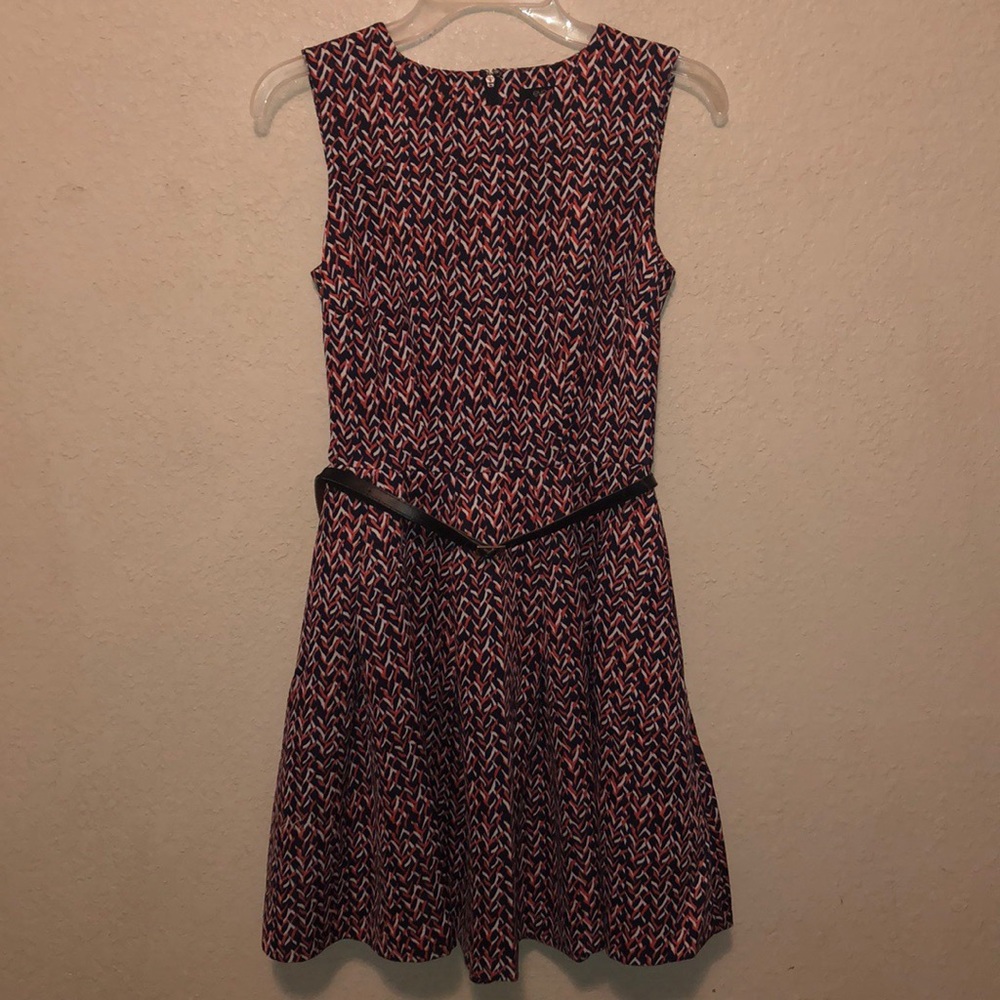 Eva Longoria Collection Sleeveless Fit Flare Dress